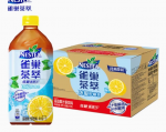 雀巢茶萃低糖冰极柠檬茶1L升大瓶装整箱桃子清乌龙混合果汁茶饮料